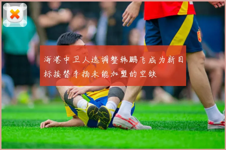 海港中卫人选调整韩鹏飞成为新目标接替李扬未能加盟的空缺